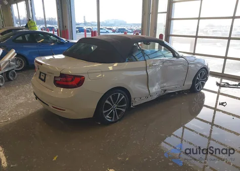 2016 BMW 228I xDrive z USA, uszkodzony, nr VIN WBA1L9C56GV325348